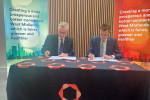 Michael Gove, Secretary of State for Levelling Up, signs the Deeper Devolution Deal with Andy Street, Mayor of the West Midlands.